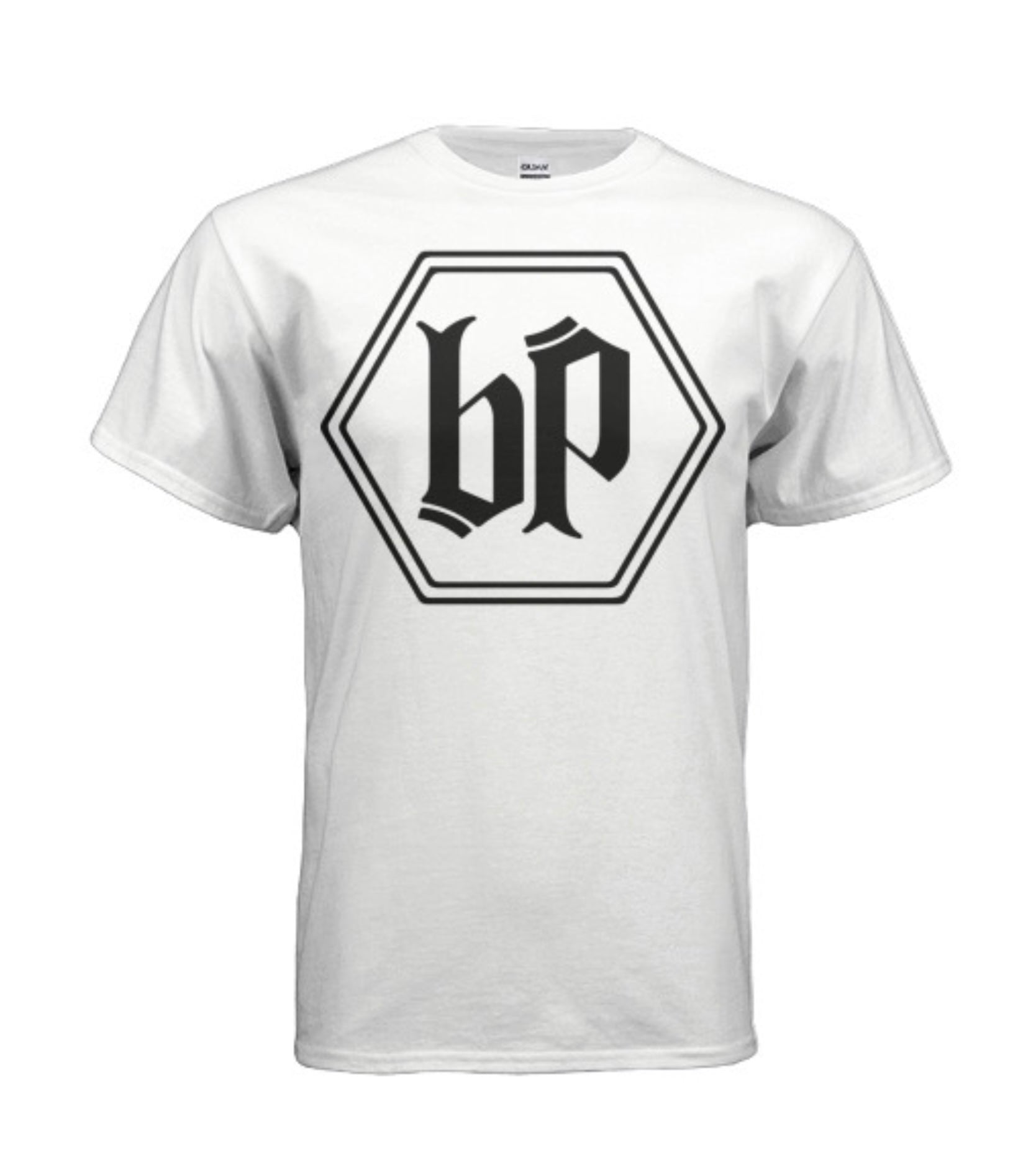 White BP Logo Tee