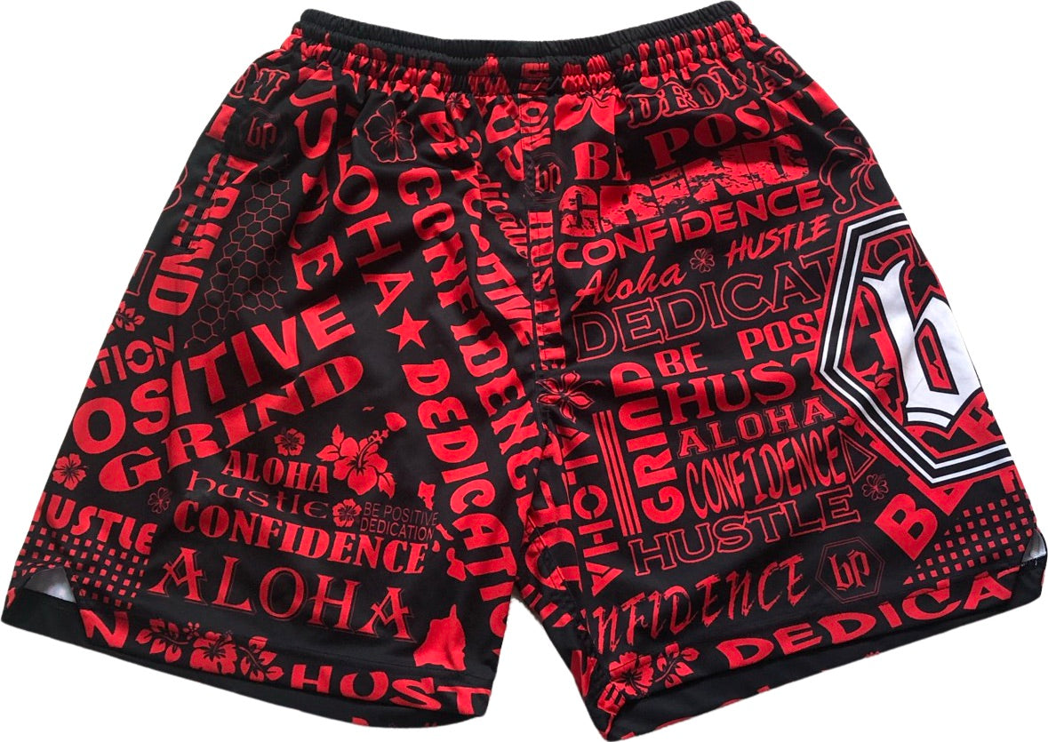 Red BP “Lifestyle” Shorts